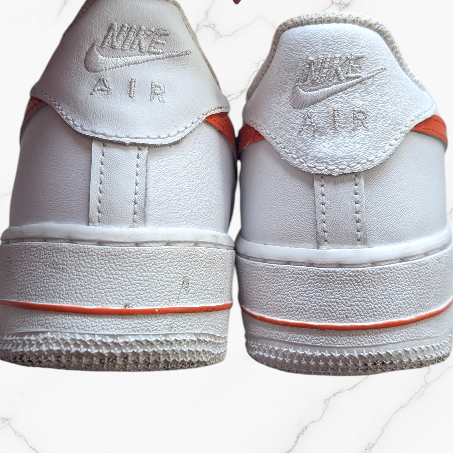 Nike Air Force 1 Low - White & Rush Orange