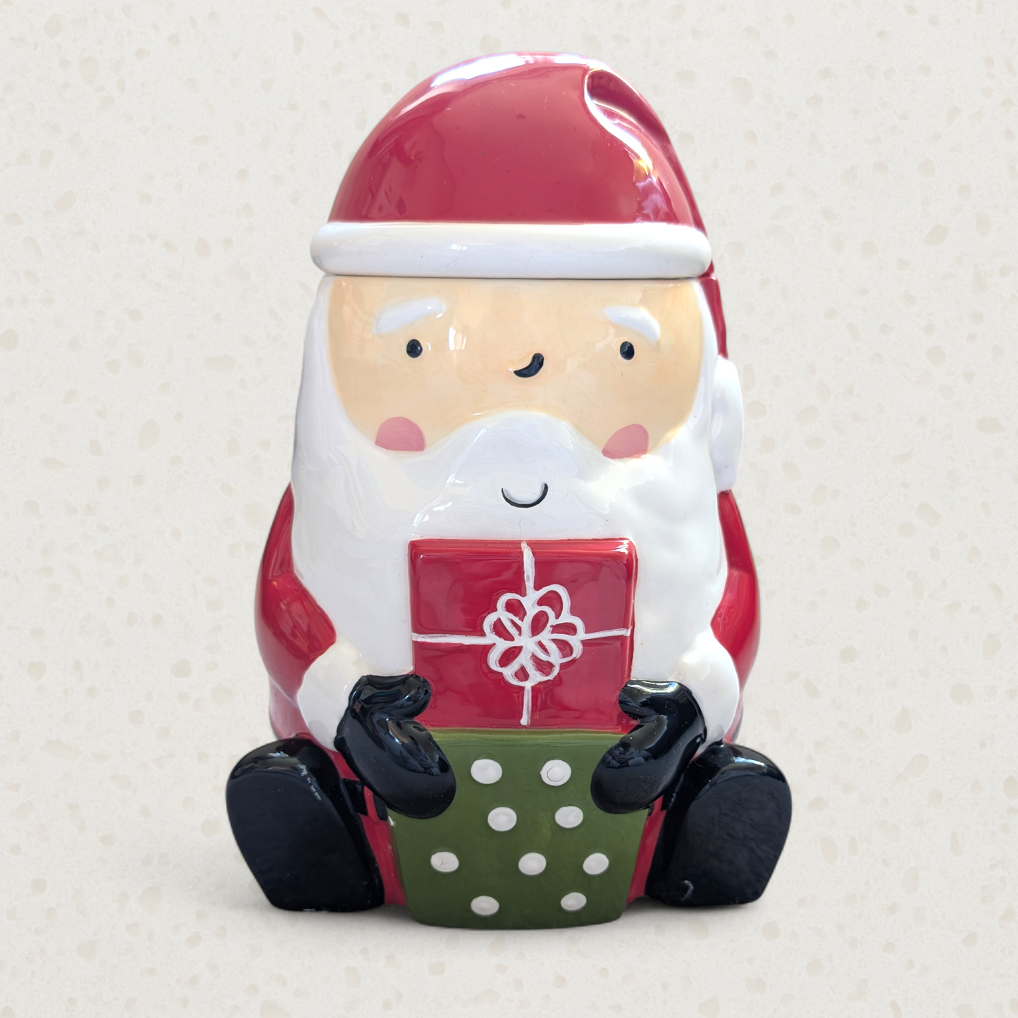 Santa Ceramic Cookie Jar