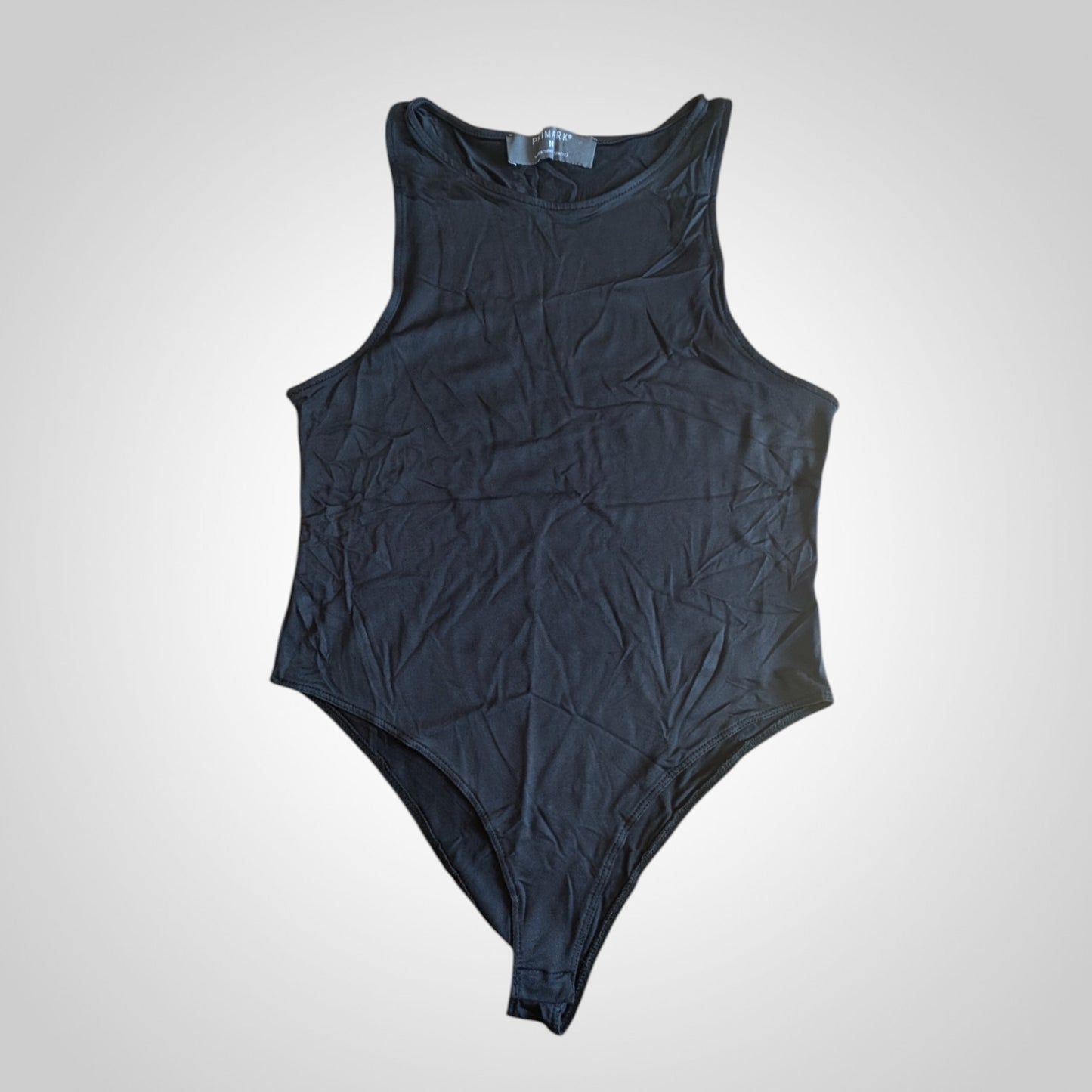 Black Sleeveless Bodysuit