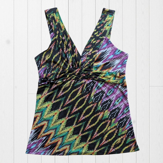 00's Boho Glam Multicolour Top