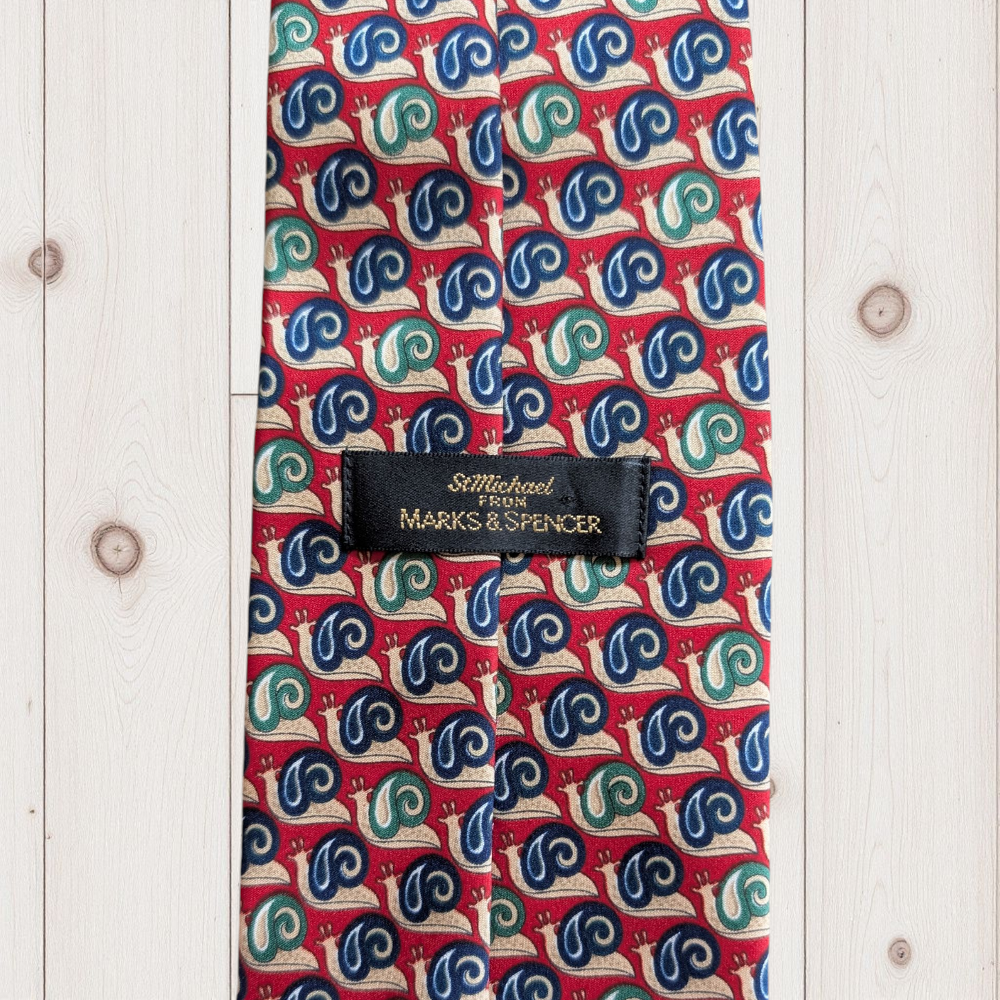 Vintage Snail Tie