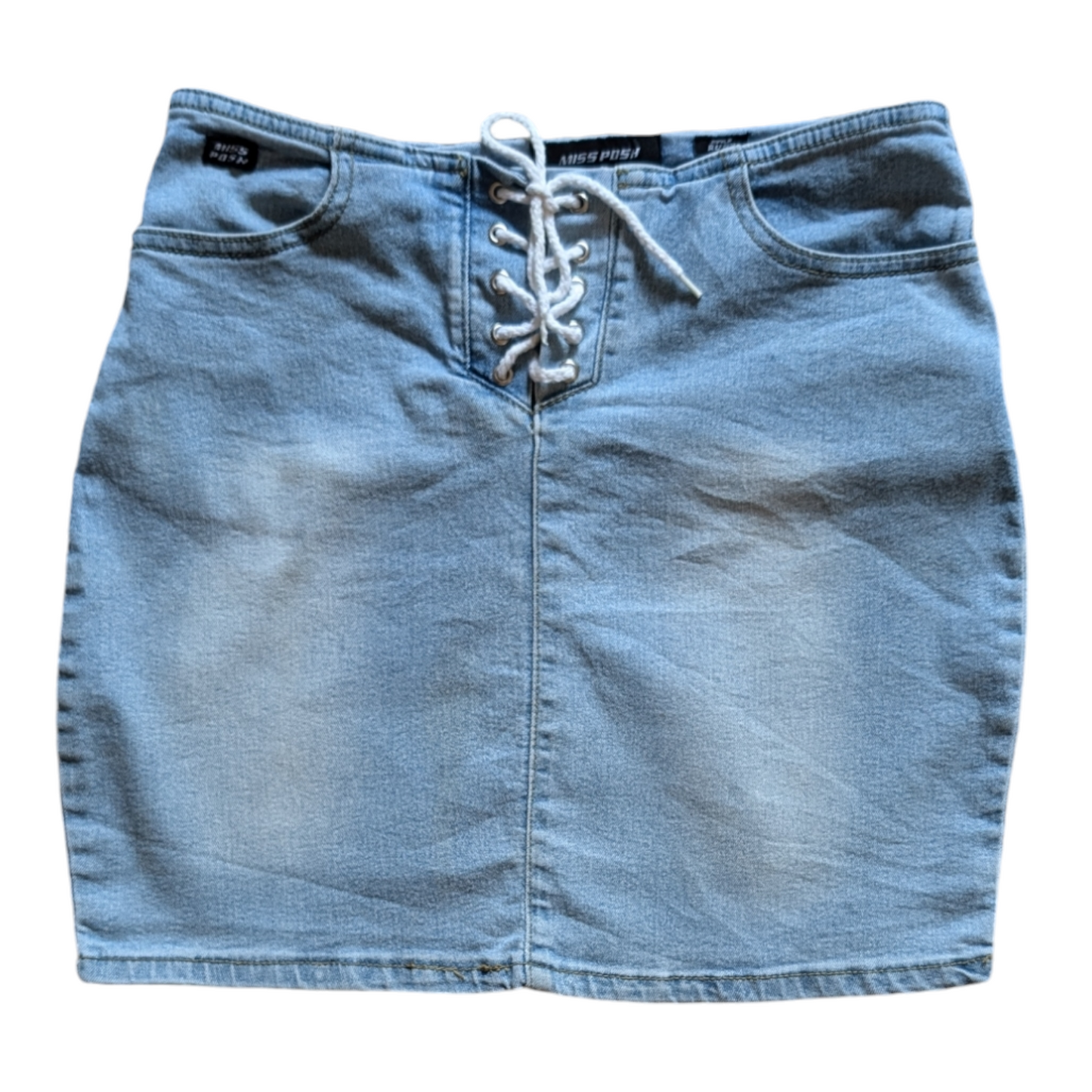 00's Denim Mini Skirt