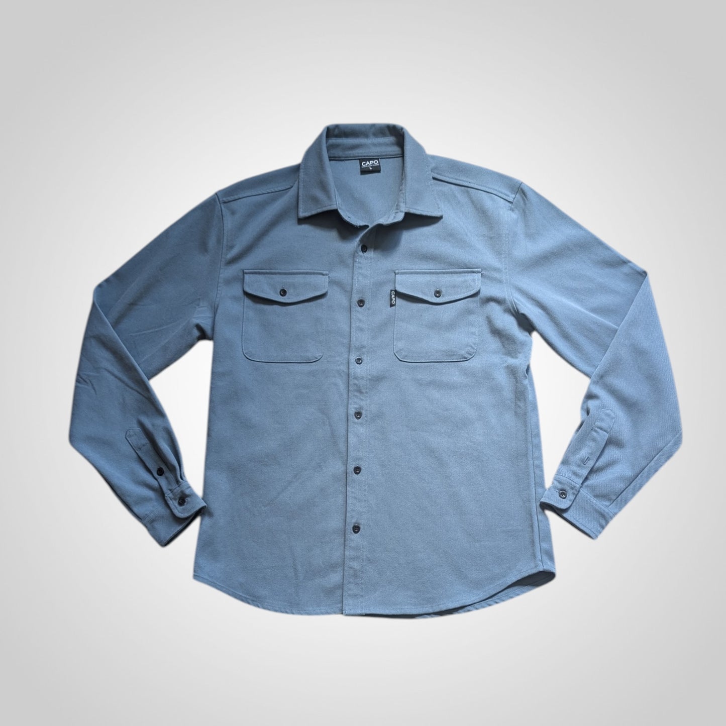 Capo Slate Blue Shacket